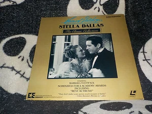 Stella Dallas Laserdisc LD Barbara Stanwyck Free Ship $50 Orders - Picture 1 of 1