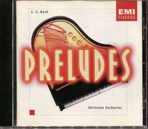 CD BACH PRELUDES WITHOUT FUGES CHRISTIAN ZACHARIAS EMI 1997 - Foto 1 di 3