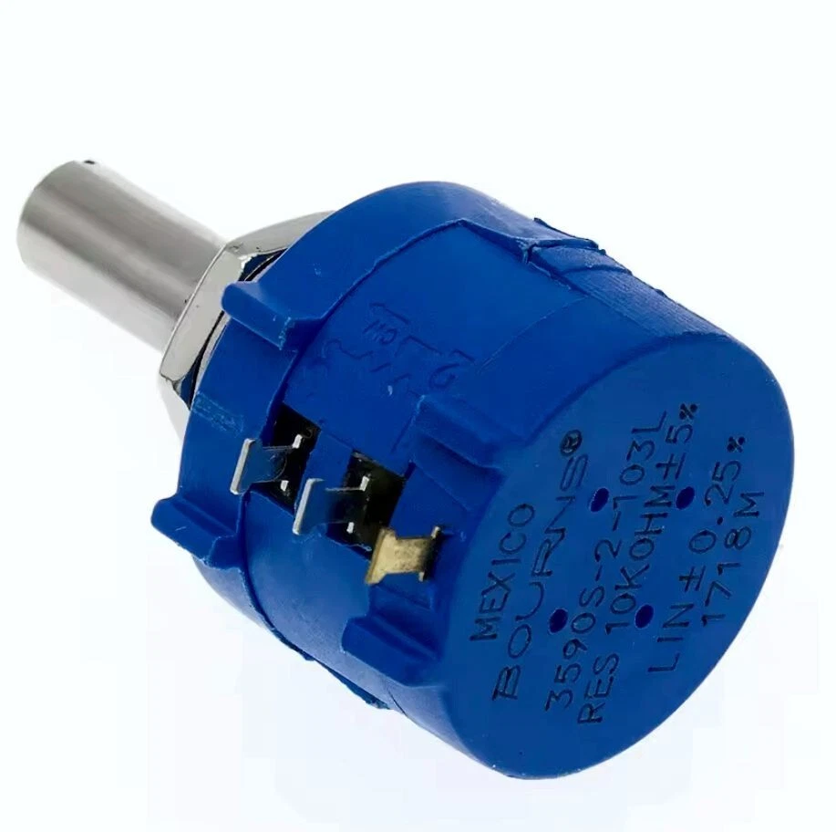 10-Gang Präzisions-Potentiometer 100 - 10k Ohm – Multiturn Feinjustierung Bourns - Bild 1 von 1