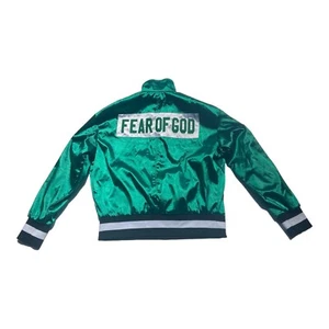 NWT Fear Of God Collection Two Celtics Green Shamrock Pullover Mens XL Tatum NBA - Picture 1 of 20