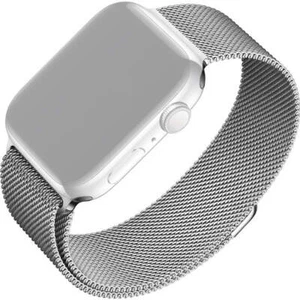 Armband für Watch 42/41/40/38 mm Fixed Uhrarmbänd Uhrbänd Uhrenarmband Silbern - Zdjęcie 1 z 5