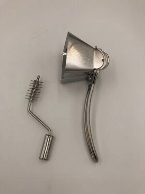 Macinino per erbe La Bonne Graine, acciaio inossidabile, argento - Immagine 1 di 4