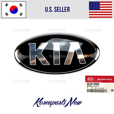 Emblema parachoques delantero Kia Logo Mark 863183R500 ⭐GENUINO⭐ se adapta a KIA OPTIMA 2011-2021 Foto 1 de 2