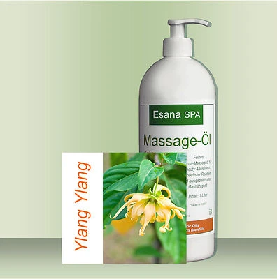 Esana SPA Aroma-Massageöl "Ylang" für Beauty & Wellness 1 L.