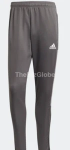 Adidas Men's Tiro 21 Training Pants Aeroready Team Grey 4 Primegreen Size Medium - Picture 1 of 4
