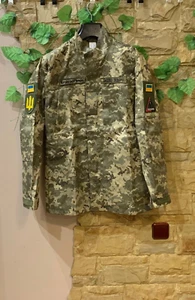 Ukrainian Military Jacket Combat Summer Army Uniform Camouflage Pixel MM 14 - Picture 1 of 8