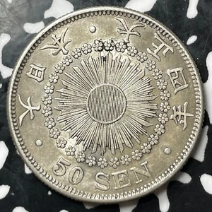 (1915) Japan 50 Sen Lot#E8769 Silver! Nice! Better Date - Picture 1 of 2
