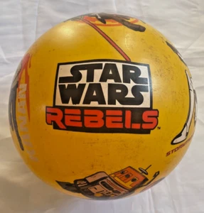 VINTAGE STAR WARS KICK BALL, CAN'T FIND ANOTHER ANYWHERE. - Picture 1 of 9