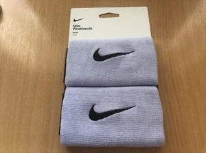 Nike Doublewide Wristbands Tennis Two Pack - 506 Purple - Picture 1 of 3