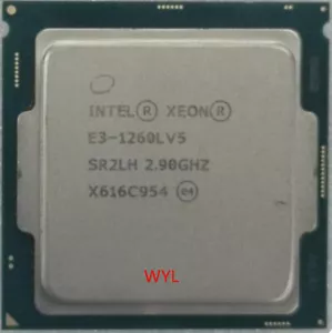 Intel Xeon E3-1260L V5 SR2LH LGA-1151 CPU Processor 2.90-3.90GHz 4-Core 8MB 45W - Picture 1 of 5