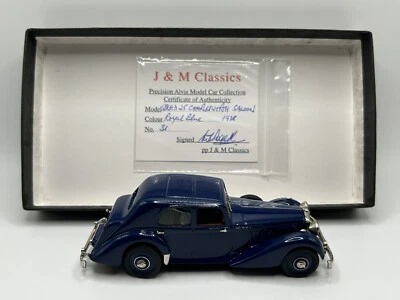 J&M Classics, Alvis Speed 25 Charlesworth Sedán Azul Real Escala 1/43 1422 Foto 1 de 4