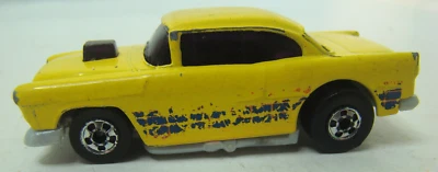 Vintage 1978 Hot Wheels 55' Yellow Chevy Loose Car Patina - Image 1 of 4