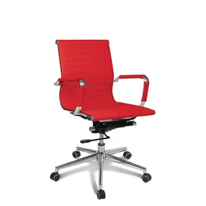 REM D Desk Chair with Armrests - Professional Red - Elegant - Picture 1 of 1