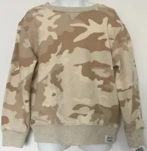 Polo Ralph Lauren Little Boys Desert Camo Twill Terry Felpa Taglia 5 Nuova con etichette - Foto 1 di 7
