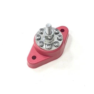 Rot 8 Punkt 7,9 mm VTE Stromverteiler Post Sammelschiene - 160 Amp - 77831N02 - Bild 1 von 1