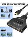 Upgrade 4K HDMI Switch 3 in 1 Out 3 Port HDMI Hub for PS4/5 Xbox FireStick Apple
