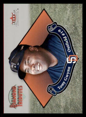 2002 Fleer Tradition Diamond Tributes #2 Tony Gwynn / - Image 1 of 2