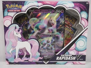 Pokemon Galarian Rapidash V Box BRAND NEW SEALED B1S4 - Picture 1 of 5