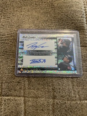 2023 Leaf Multi Graphics Silver Ralphy Velazquez/ Juan Brito Auto #/10 - Image 1 of 2