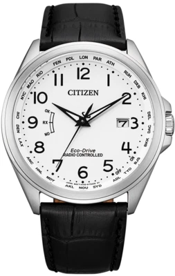 Citizen Men's Watch Radio Controlled Sapphire Crystal White Dial CB0250-17A - Image 1 of 4