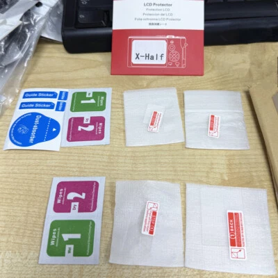 Glass Screen Protectors for Fujifilm X-Half Touch LCD Monitor Viewfinder Window - Image 1 of 3