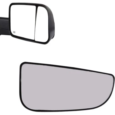 Passenger Towing Lower Mirror Spotter Glass For 2010-2020 Dodge Ram 1500 2500 - Image 1 of 4