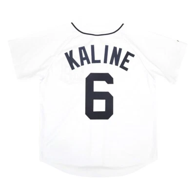 Camiseta Al Kaline Majestic Detroit Tigers Home blanca para hombre (S-3XL) Foto 1 de 4