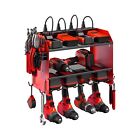 CCCEI Modular Power Tool Organizer Wall Mount with Charging Station. Garage 4...