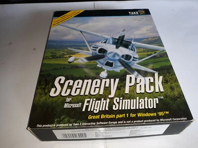 Scenery pack for Microsoft flight sim  - pc game -Big Box - R00001 - Image 1 of 3