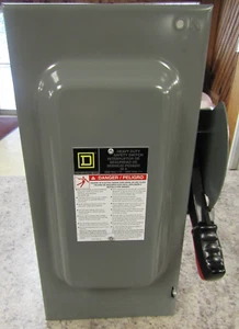 NEW SQUARE D H362 HEAVY DUTY SAFETY SWITCH 60A 600VAC 50/60HZ - Picture 1 of 22