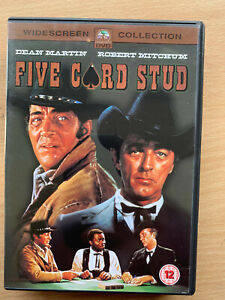 Five Card Stud DVD 1969 Western Movie Classic with Dean Martin + Robert Mitchum
