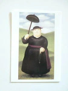 UNE CARTE POSTALE REPRODUCTION D'UNE OEUVRE DE BOTERO - Picture 1 of 1