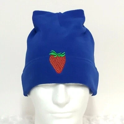 Gorro polar Port Authority unisex azul real bordado fresa gorra de invierno Foto 1 de 4