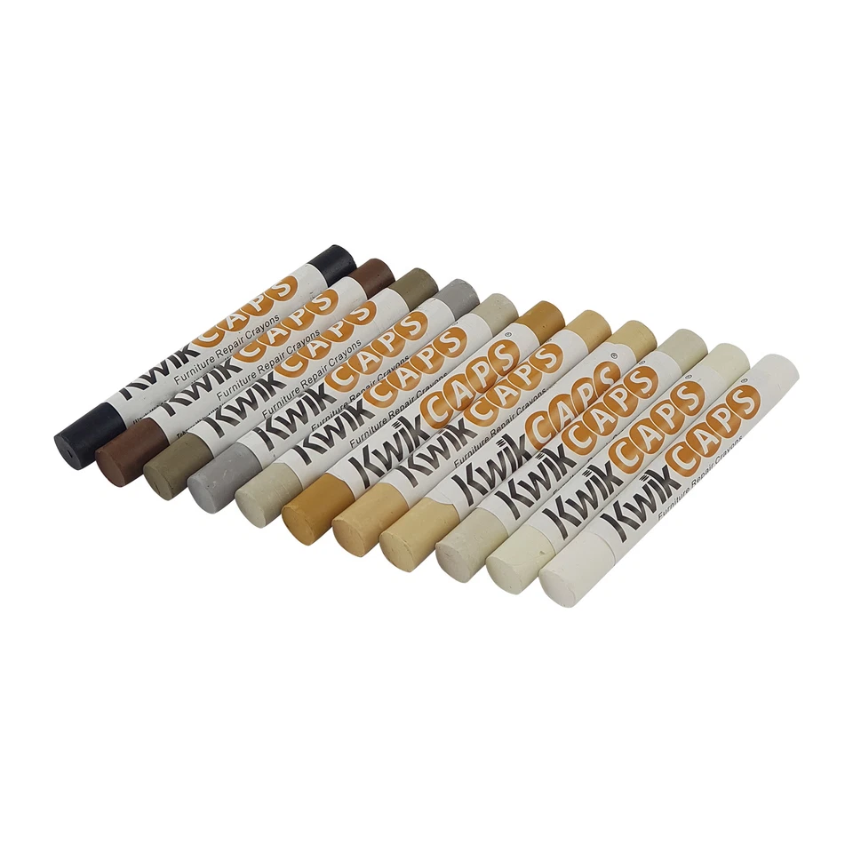 KwikCaps Furniture Repair Crayons Scratch Restore & Touch-Up Marker Wax Stick - Image 1 of 1