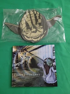 Star Wars Yoda 8" Notebook & Figure Fantasy Pop Culture Photo Book Lot of 2 Gift - Imagen 1 de 8