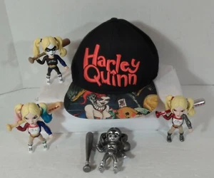 DC Comics: Suicide Squad LOT OF 4-HARLEY QUINN Metal Die Cast Figures w/ HQ Hat - Picture 1 of 16