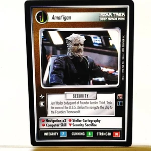 STAR TREK CCG -- DOMINION--- AMAT'IGAN --- NM / MINT - Bild 1 von 1