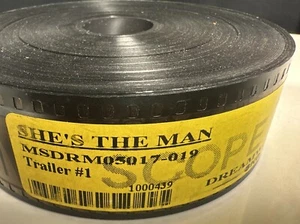 35MM Movie Trailer - She’s the Man (2006) - Scope Format - Trailer #1 - Picture 1 of 5
