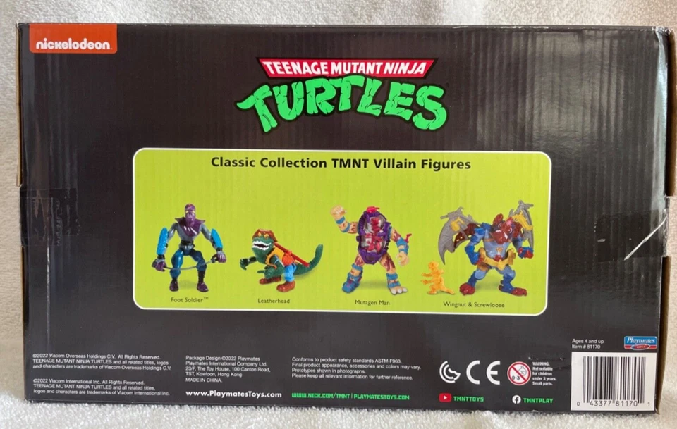 Teenage Mutant Ninja Turtles Rocksteady Action Figure