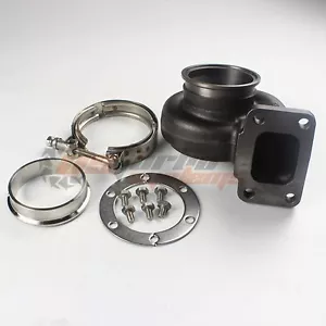 GT3576R GT3582R GT35 GTX35 A/R 0.63 VBand T3 Turbine Housing + 3'' Flange Clamp - Picture 1 of 12
