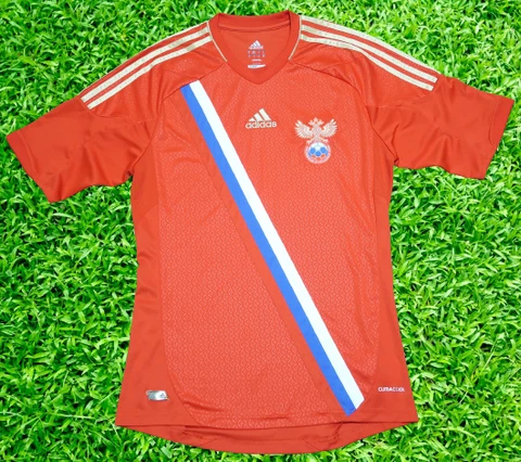Russia Soccer Jersey Football Shirt 100% Original Size S 2012 Home MINT Cover