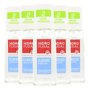 5 x Hidrofugal Classic Anti-Transpirant Deo Zerstäuber jeweils 75ml Deodorant - Bild 1 von 3