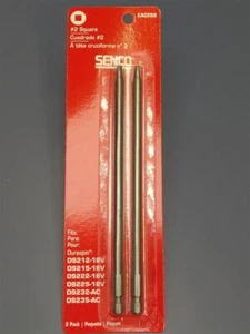 Senco EA0298 2er-Pack Vierkantkopf DuraSpin Antriebsbits - Bild 1 von 5