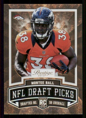 2013 Prestige Draft Picks Gold #15 Montee Ball - Image 1 of 2