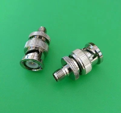 (2 PCS) SMA Female to BNC Male Adapter - USA Seller - Image 1 of 3