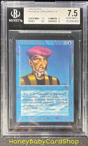 MTG Limited Edition Alpha 1993 Prodigal Sorcerer BGS 7.5 NM+ Old School 93/94 - Picture 1 of 6