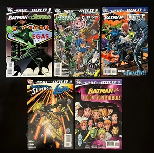Brave and the Bold #1-5 Hi-Grade Lot Batman Green Lantern Lobo Supergirl DC 2007 - Bild 1 von 2