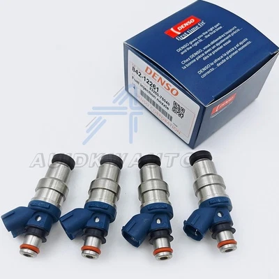 4PCS DENSO Fuel injectors For Toyota Tacoma 2.4L 1995-2000 I4 23250-75040 New - Imagem 1 de 4