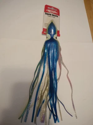 Юбка-приманка BOONE Sparkle 10 дюймов кальмар большая игра морская троллинг - Изображение 1 из 4