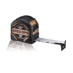 16 Ft. Tape Measure, 1 In. W Double-Sided Printed Blade, Military-Grade Composit - Picture 1 of 12